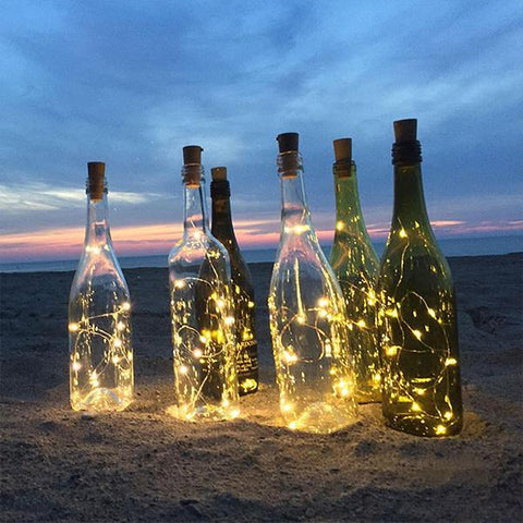 Wine Bottle Cork Shaped String Light