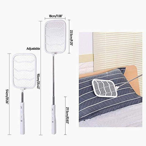 Collapsible Retractable USB Charging Fly Mosquito Swatter