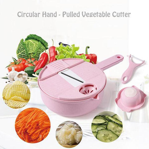 Circular Hand - Pulled Vegetable Cutter
