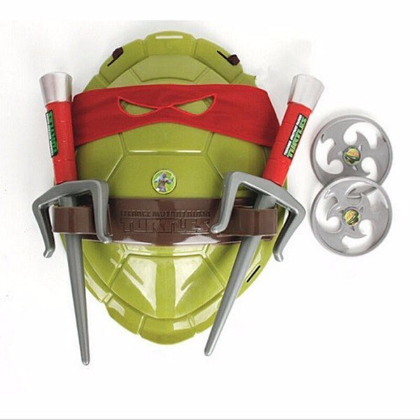 NECA Turtle Armor Turtles Weapons Wearable Mask Shell Suit Children Birthday Party Cosplay Weapon Props Figures