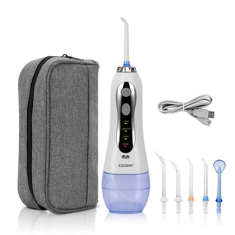 Cordless Portable rechargeable  Oral Irrigator with Travel Bag Case