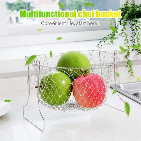 Multi-Function Folding Basket