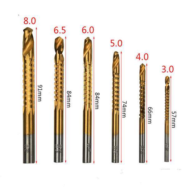 Sawtooth Drill （6 PCS）