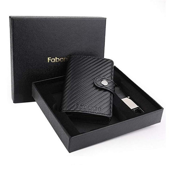 Carbon Fiber RFID Card Holder