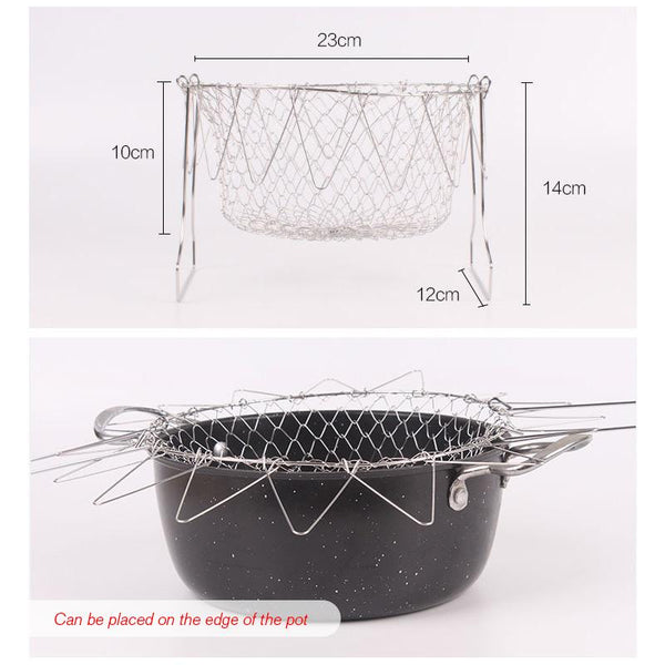 Multi-Function Folding Basket