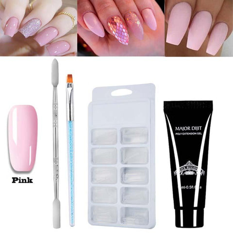 Poly Gel Nail Extension Kit