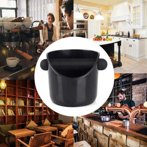 Coffee Grind Knock Box , Espresso Dump Bin