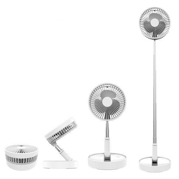 Telescopic Folding USB Charging Fan