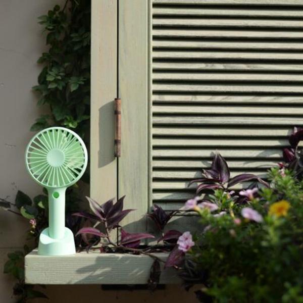 Mini Phone Holder Handheld Fan