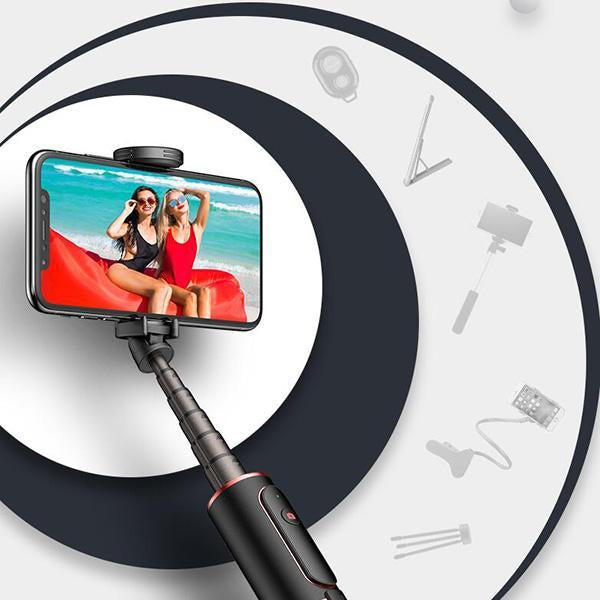 All In One Smart Wireless Bluetooth Selfie Stick