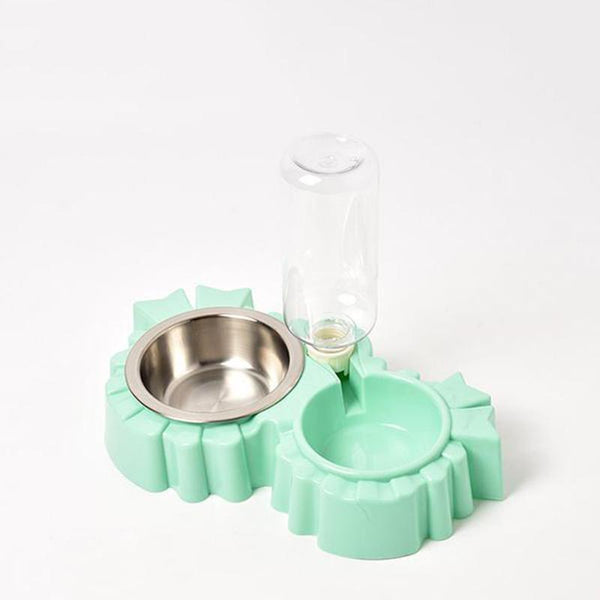 Double Bowls Of Automatic Drinking Water For Pets