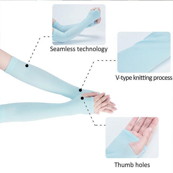 Sunscreen Ice Sleeves (2 Pairs)