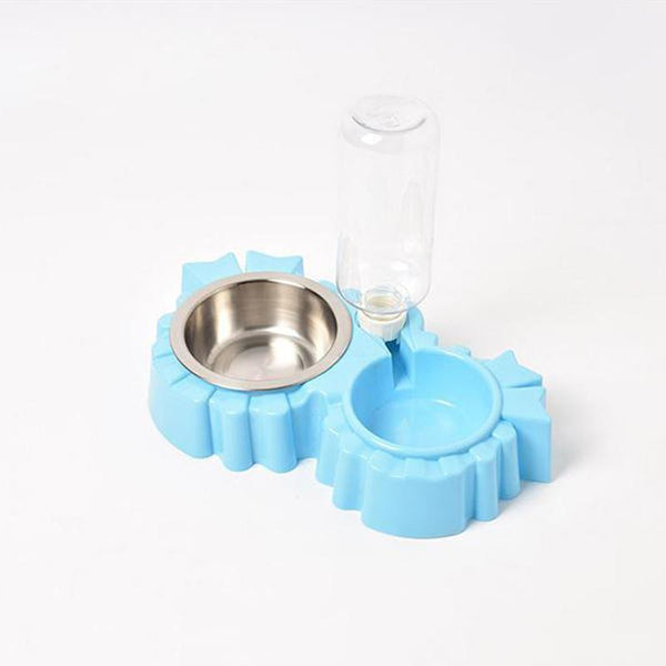 Double Bowls Of Automatic Drinking Water For Pets