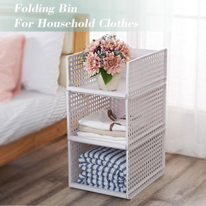 Folding Bin For Household Clothes