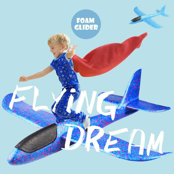 Foam Plastic Flying Glider Airplane(2PCS)