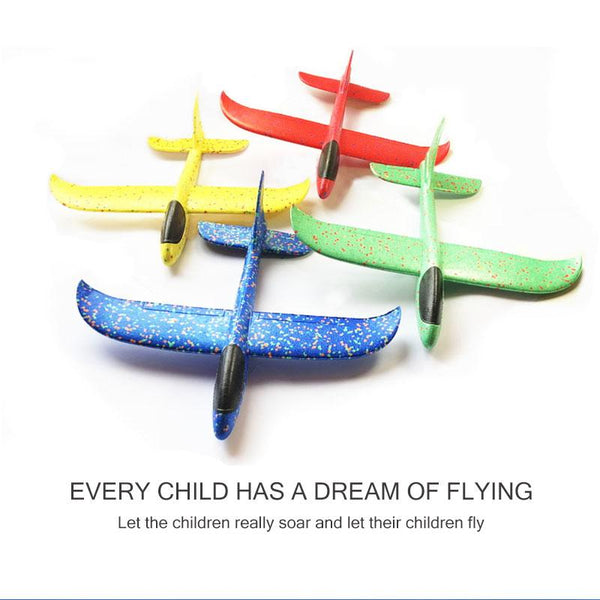 Foam Plastic Flying Glider Airplane(2PCS)