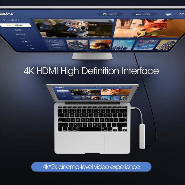 Eight-in-one Macbook Extender