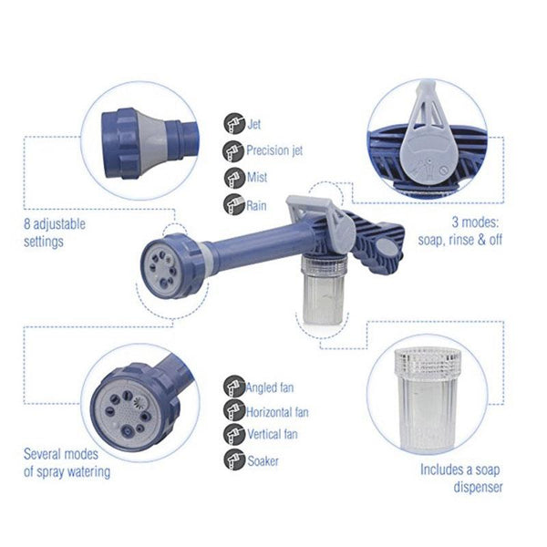 8 IN 1 Multi-function Spray Gun