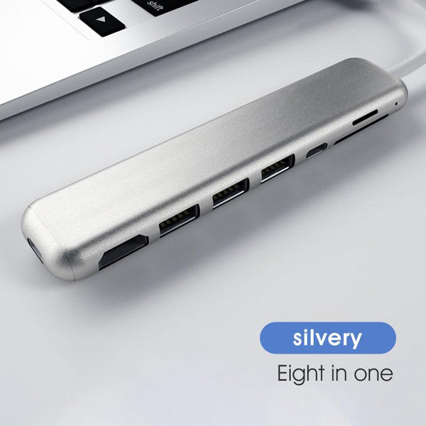 Eight-in-one Macbook Extender