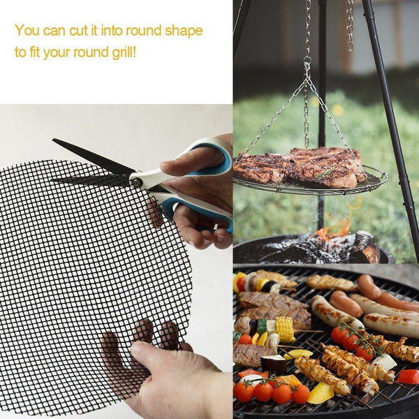 Teflon Non-Stick Grill Mat (3 Pcs)