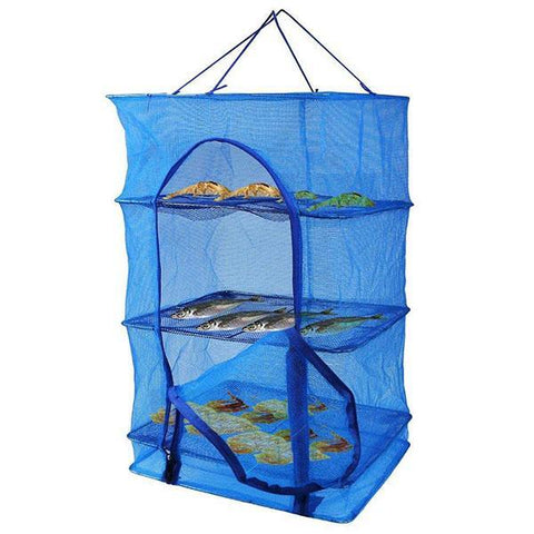 Multi-function Folding Fish Mesh Hanging Drying Net