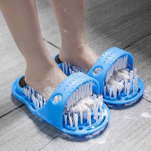 Suction Cup Style Foot Washing Slippers