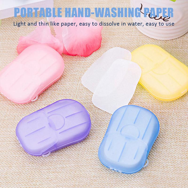 Portable Hand-Washing Paper