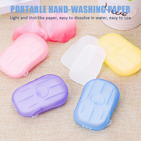 Portable Hand-Washing Paper