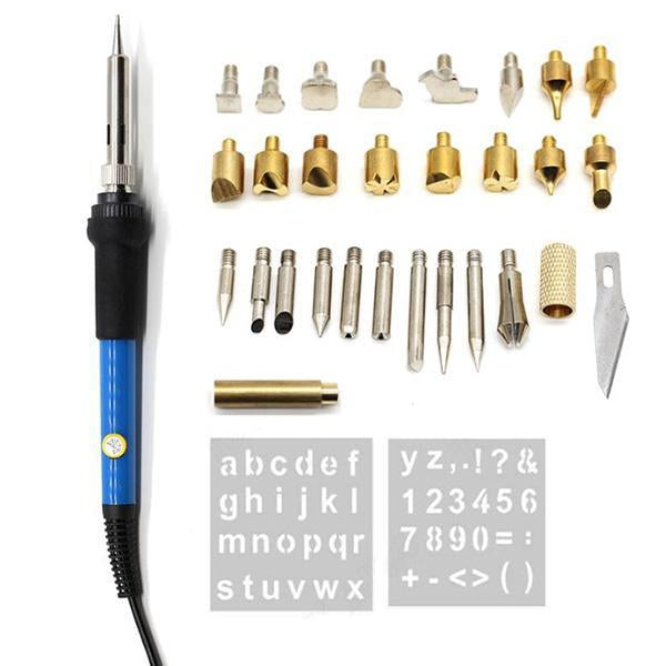 Electric soldering iron kit