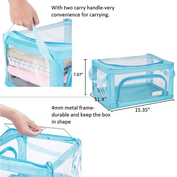 Transparent Folding Storage Box