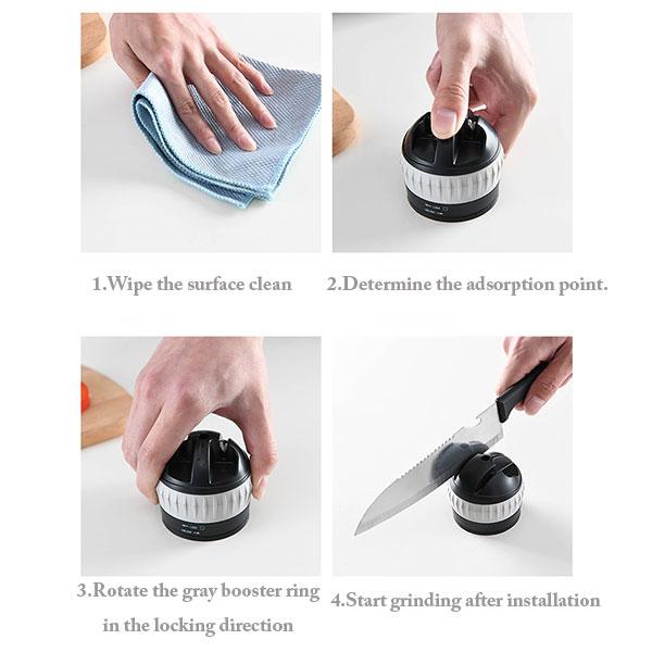 Super Suction Spherical Knife Sharpener