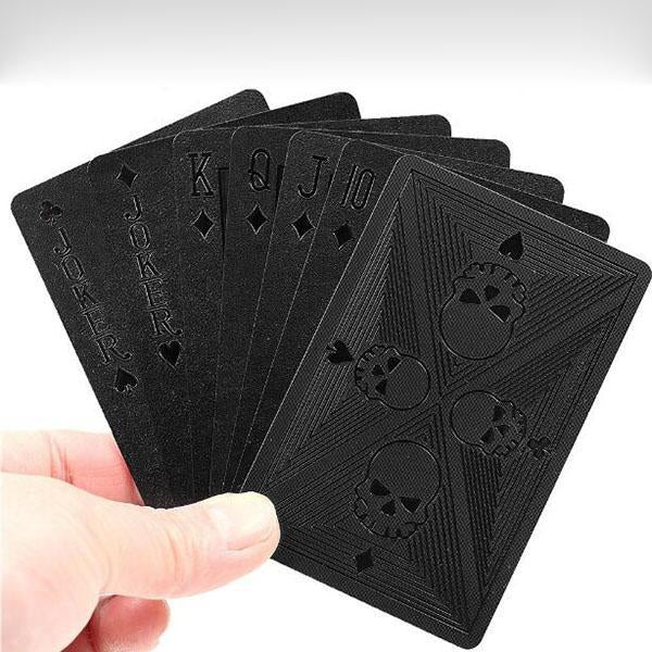 Waterproof Black Diamond Playing Cards