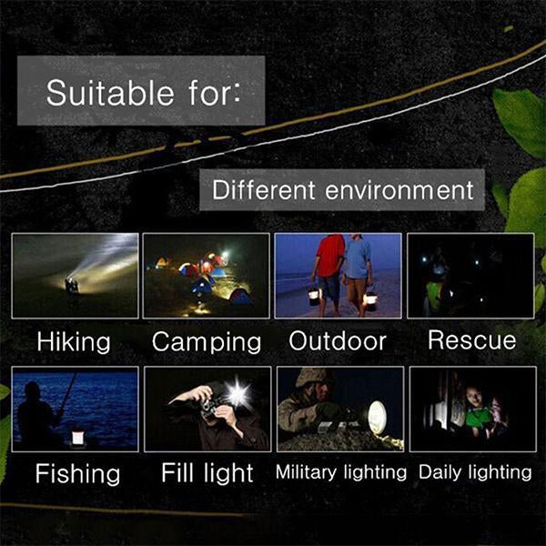 Pop-Up Collapsible LED Flashlight