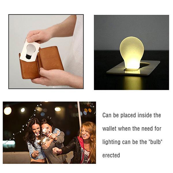 Foldable LED Pocket Lamp (3Pcs)