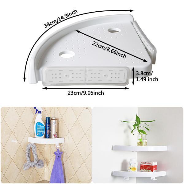 Motrendy Corner Storage Holder Shelves