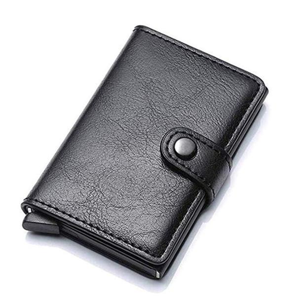 RFID Blocking Vintage Business Wallet