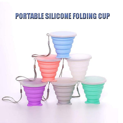 Portable Silicone Folding Cup
