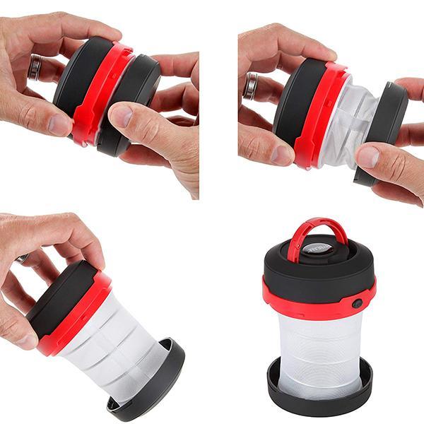 Pop-Up Collapsible LED Flashlight