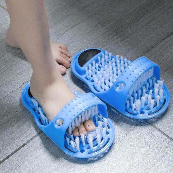 Suction Cup Style Foot Washing Slippers