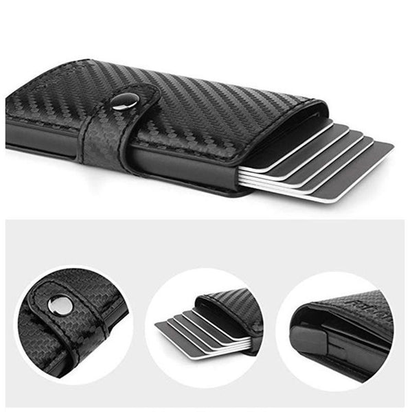 Carbon Fiber RFID Card Holder