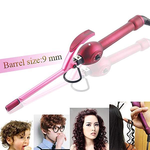 9mm Ceramic Anion Superfine Curling Iron