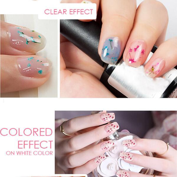 Dried Flower Gel Nail Polish