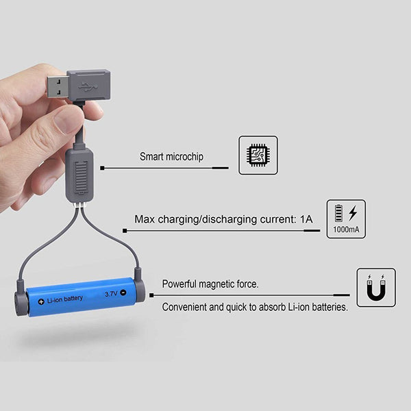 Portable Magnetic Battery Charger