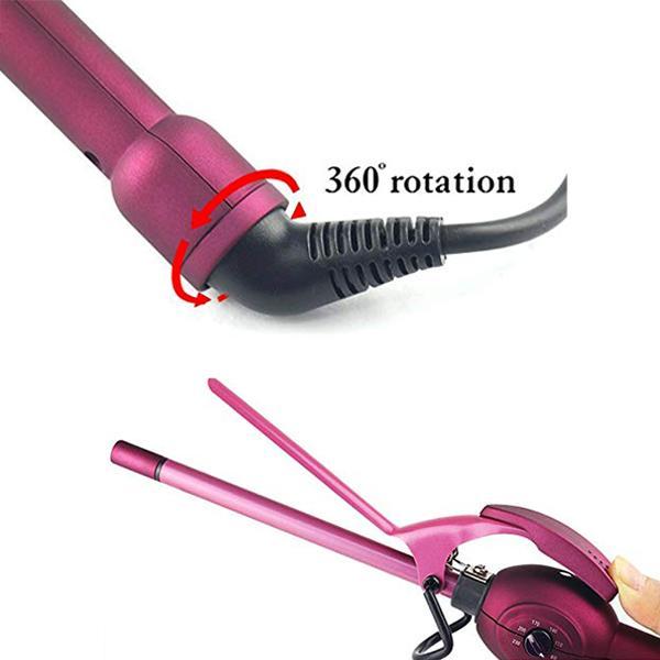 9mm Ceramic Anion Superfine Curling Iron