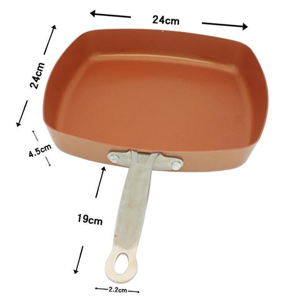 Copper Square Pan