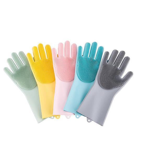 Silicone Cleaning Gloves(1 Pair)