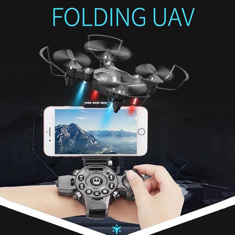 Mini Watch Uav Hd Aerial Shot Folding Remote Control