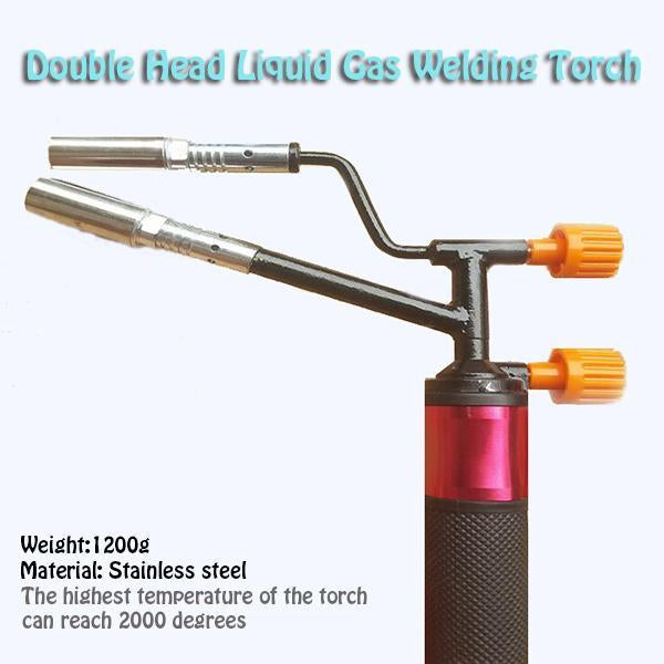 Double Head Liquid Gas Welding Torch