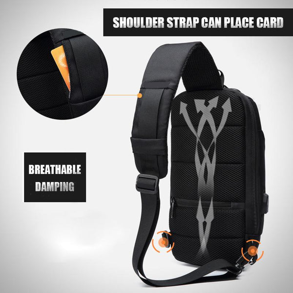 Anti-theft Backpack With 3-Digit Lock