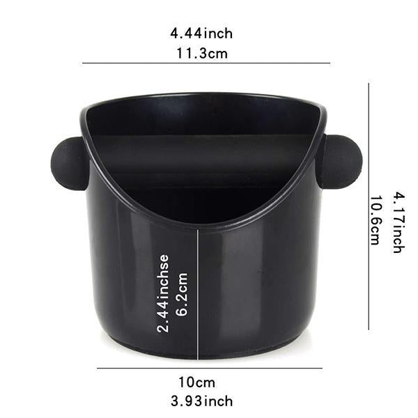 Coffee Grind Knock Box , Espresso Dump Bin